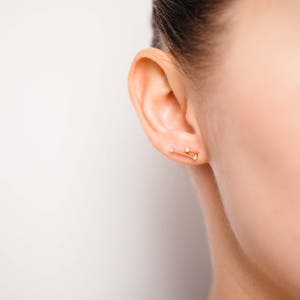 Aries Mar 21. - Apr 19. Zodiac Earrings 925 Silver GOLD / SILVER  / ROSEGOLD plated Star Constellation