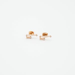 Aries Mar 21. Apr 19. Zodiac Earrings 925 Silver GOLD / SILVER / ROSEGOLD plated Star Constellation image 3