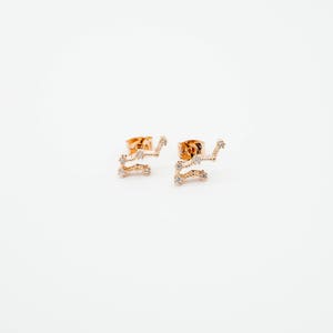 Gemini May 21. Jun 20. Zodiac Earrings 925 Silver GOLD / SILVER / ROSEGOLD plated Star Constellation image 3