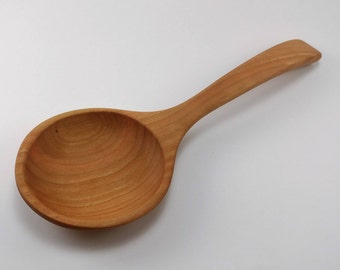 Big Mouth Serving Spoon (Wooden, Cherry Wood)