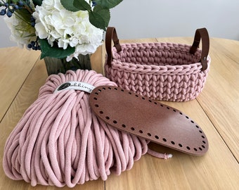 Wood Crochet Basket Bottom, 12x6", DIY Basket Making