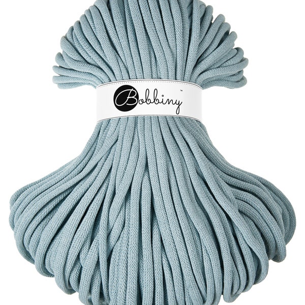 Bobbiny Braided Cord, "Misty" 3mm, 5mm, 9mm (108 yards/100m)