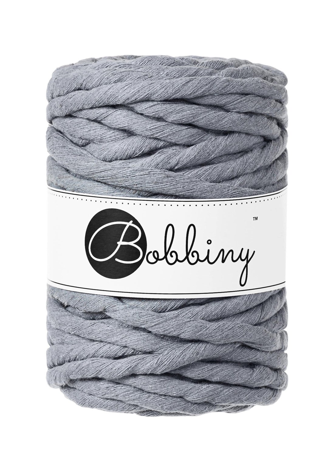 Bobbiny steel Single Twist Macrame Cord 9mm 5mm Etsy