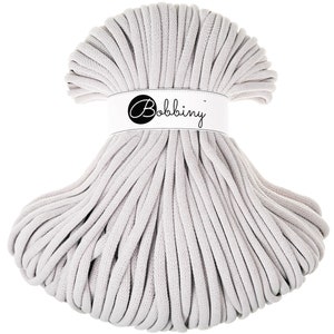 Bobbiny Braided Cord, &quot;Moonlight&quot; 3mm, 5mm, 9mm (108 yards/100m)