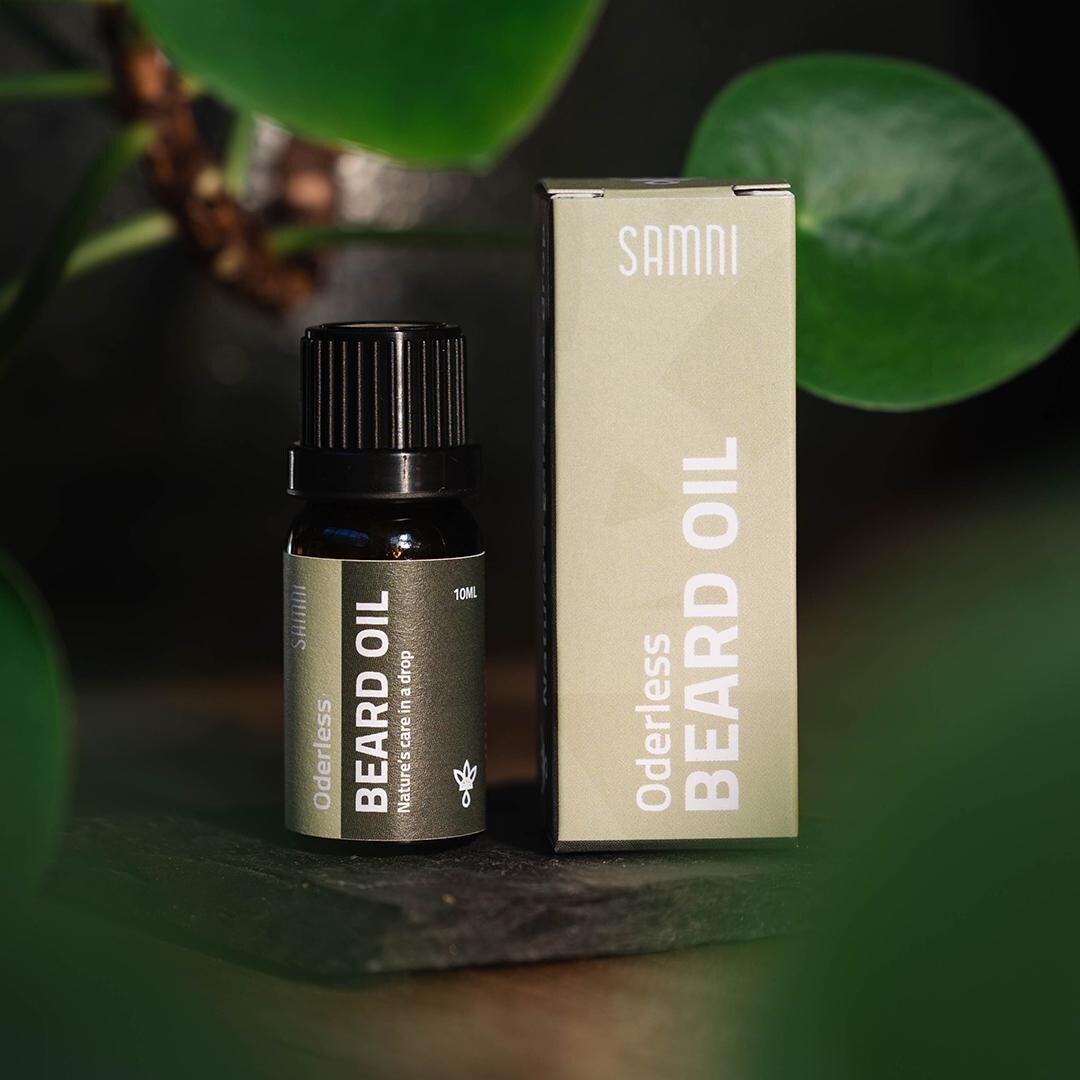 Samni Men Organic Cold Pressed Beard Oil 10ml Odorless by Samni - Etsy