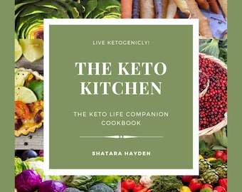 Ricettario in formato PDF The Keto Kitchen / Ricette per la dieta chetogenica scaricabili digitalmente / Ricette a basso contenuto di carboidrati eBook