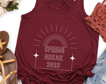 Spring Break 2023 Tank Top | Women's Racerback Beach Tank