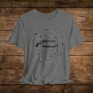 Cap-O Podcast | Unisex Jersey Short Sleeve Tee
