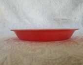 Pink Flamingo Pyrex Pie Pan