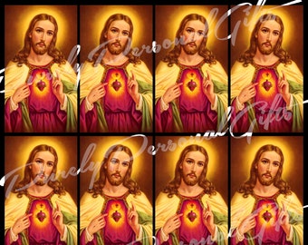 Sacred Heart of Jesus Journal Cards