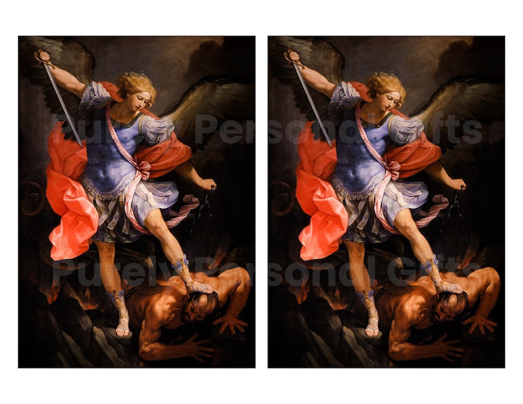 Divine Protection: Saint Michael the Archangel Instant Download Digital ...