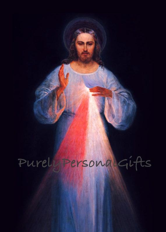 Digital Download Divine Mercy Image Printable Divine Mercy - Etsy India