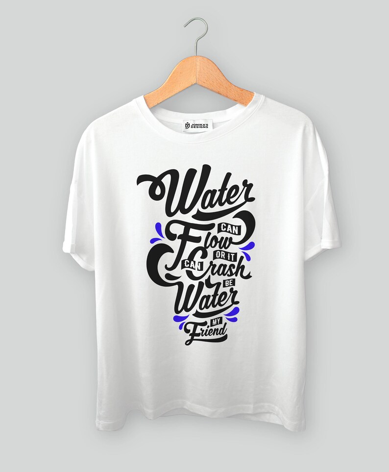 Water Can Flow or It Can Crash Tshirt Unisex Adult & Kids Etsy