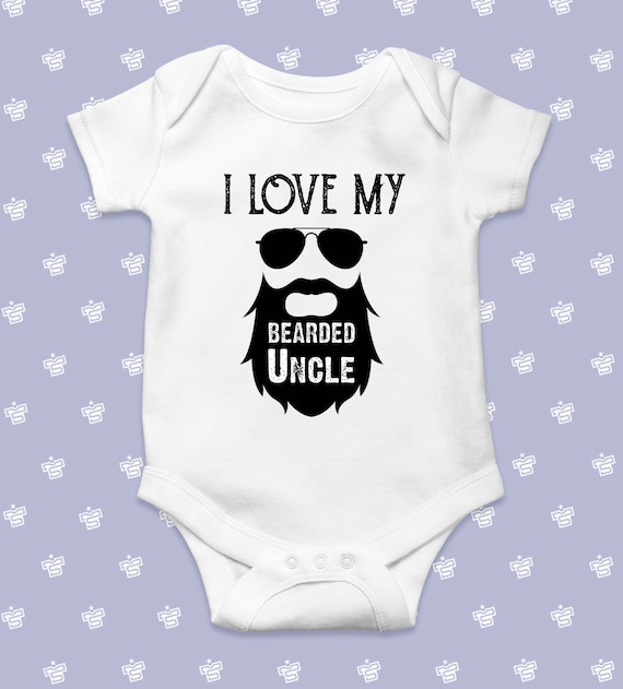 The Best Uncle/'s Have Beards Funny Cute Unisex Baby Grow Bodysuit