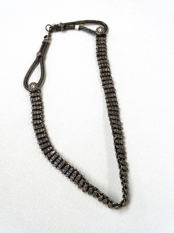 Silver necklace from India