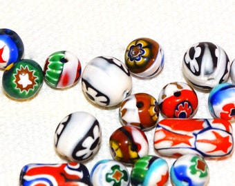 Vintage Venetian Glass Bead Mix