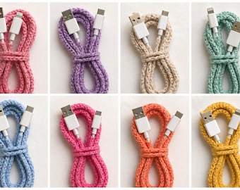 Custom Crochet Charger Covers | Never Mix Up Your Charger Again | Any Color