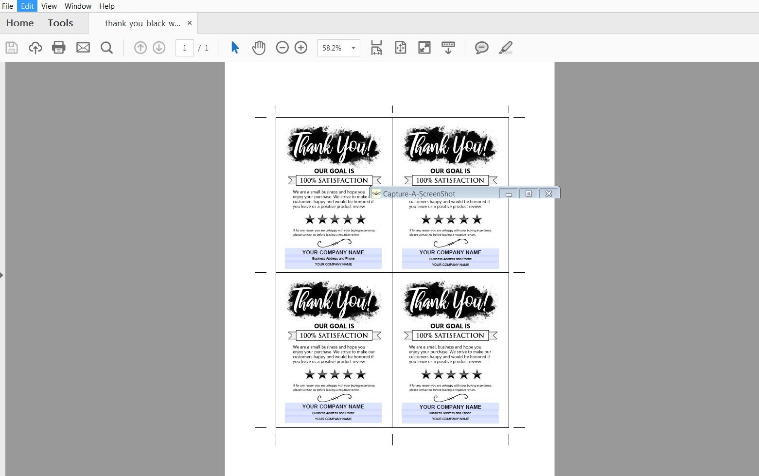 Seller Thank You Card for Etsy or Amazon Store Product Rating Etsy UK