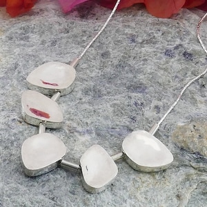 Artisan 925 Sterling Silver Statement Necklace - Handcrafted Elegance