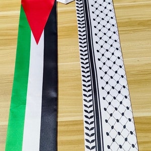 Palestine Heritage Flag Graduation Stole (Unisex)
