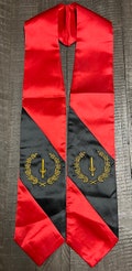 Black American Heritage Flag Graduation Stole (Unisex)