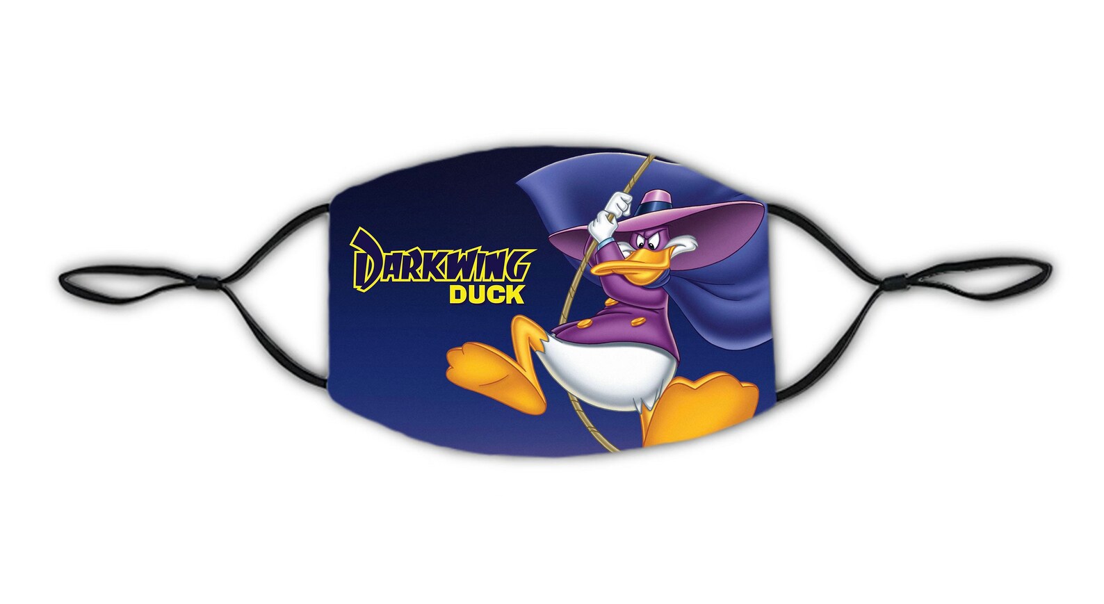 Darkwing Duck with logo Face Mask Etsy