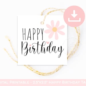 Alles Gute zum Geburtstag TAGS, Geschenkanhänger Geburtstag, Geschenkanhänger Geburtstag von Tante Mutter Mutter Schwester Nichte Tochter Oma, Geschenkanhänger Geburtstag