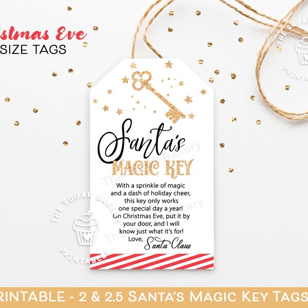 Santa Key - Etsy