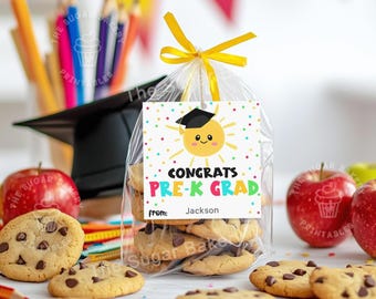 PRE-K Graduation Tags printable Graduation GIFT TAG Printable Pre-K tags End of school year Kindergarten Pre-K Student gifts from Teacher