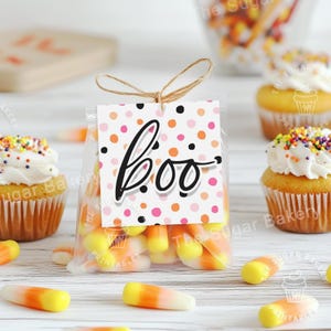 Halloween Tags Printable BOO Halloween Tag You've been Booed Ghost Boo Tags Trick or Treat Bag Tag Classroom favor tags Halloween party tag