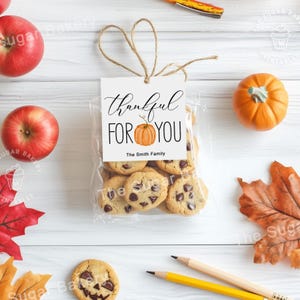Happy FALL Tags, THANKFUL for YOU gift tags, Printable Autumn tags, Fall basket tags, Printable Fall pumpkin gift tag, Fall Tag Download