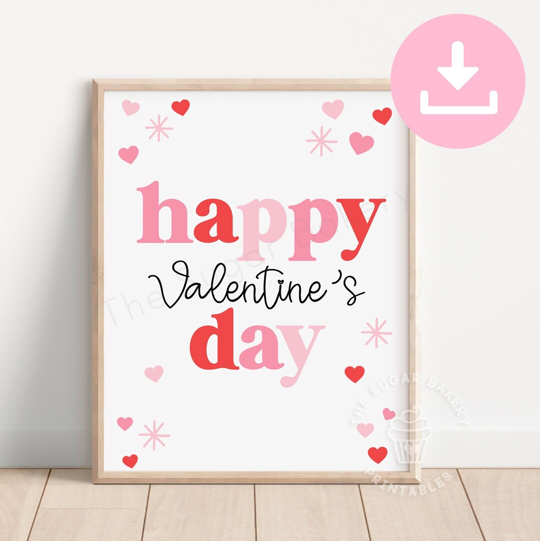 Printable Valentine Staff Sign, Employee Staff Appreciation Treats ...