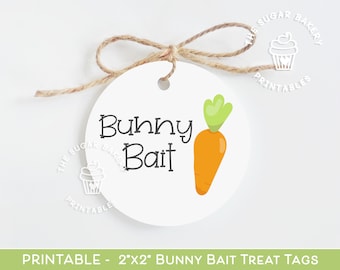 Bunny Bait Cookie Tags, Easter BUNNY BAIT, Bunny Bait Carrot Tag, Bunny Bait Printable Tags, Easter Tags, Bunny bait tags, Bunny Bait Carrot