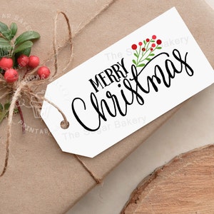 Frohe Weihnachten Tags, GESCHENKANHÄNGER WEIHNACHTEN, Geschenkanhänger für Weihnachten, GESCHENKANHÄNGER, rustikale Weihnachtsschrift, druckbare Geschenkanhänger
