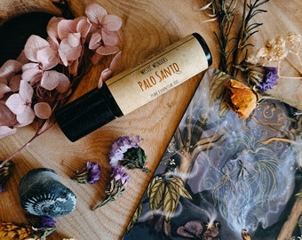 Palo Santo Essential Oil Roller | Cleansing & Meditation