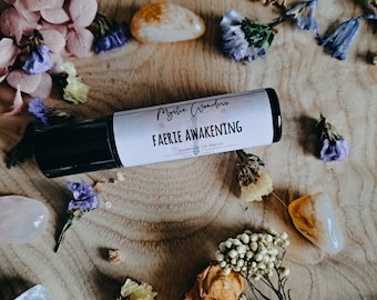 Faerie Awakening// Meditation Essential Oil Blend For Connecting With Fae Energy//