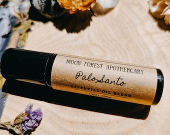 Palo Santo Essential Oil Roller | Cleansing & Meditation