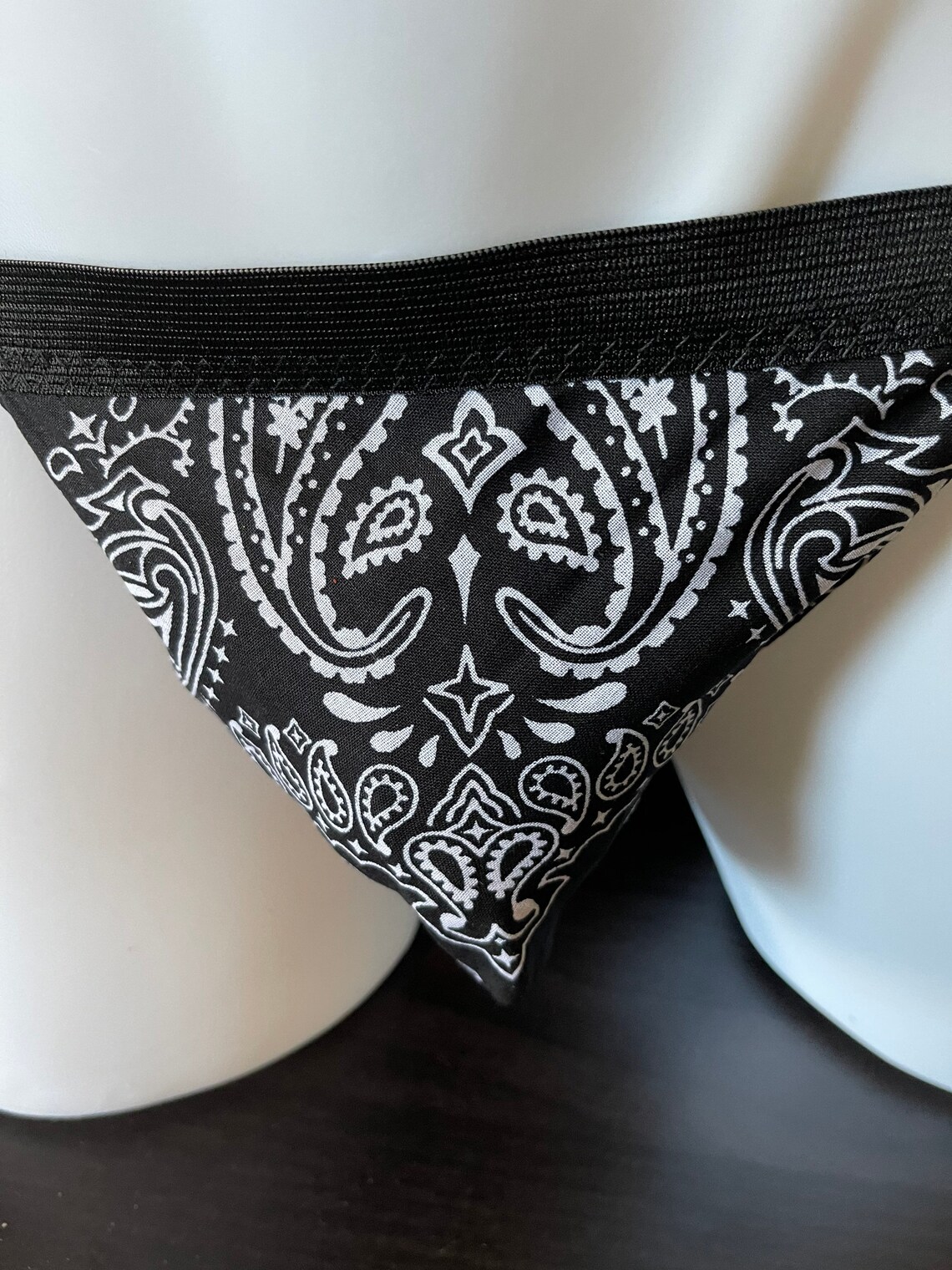 Men's Black Hanky Code Bandana Jockstrap LGBTQ Etsy