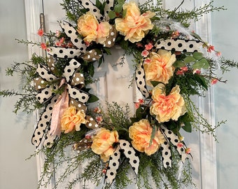 Wreaths for Front Door, Door Wreath, Front Door Wreath, Flower Wreath, Summer Wreath, Floral Wreaths, Wreaths, Front Door Decor