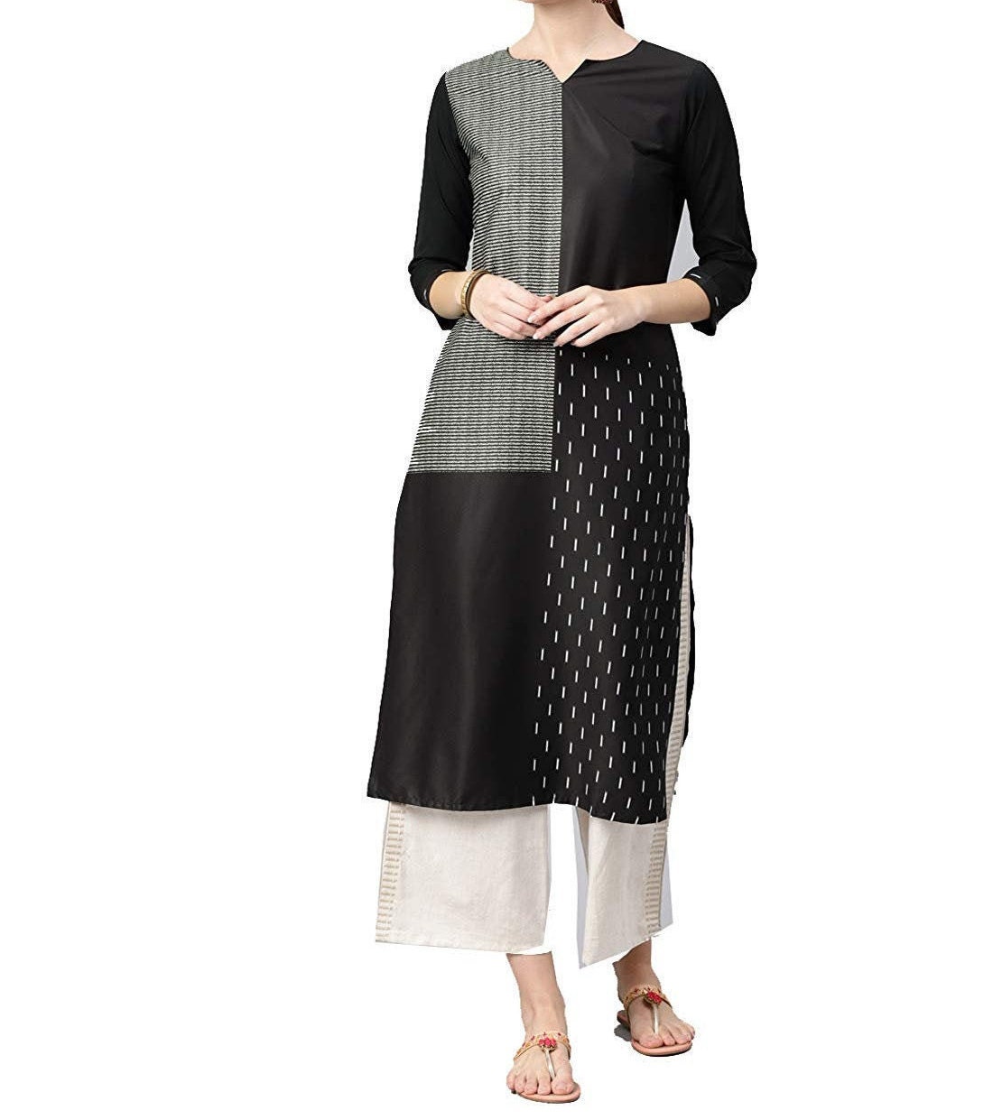 Women's Green Viscose Rayon Ethnic Motifs Printed Straight Kurta - Ahika |  Fancy kurti, Women, Kurti