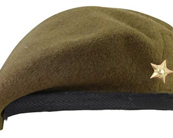 Berretto militare Che Guevara in lana per uomo e donna, prodotto