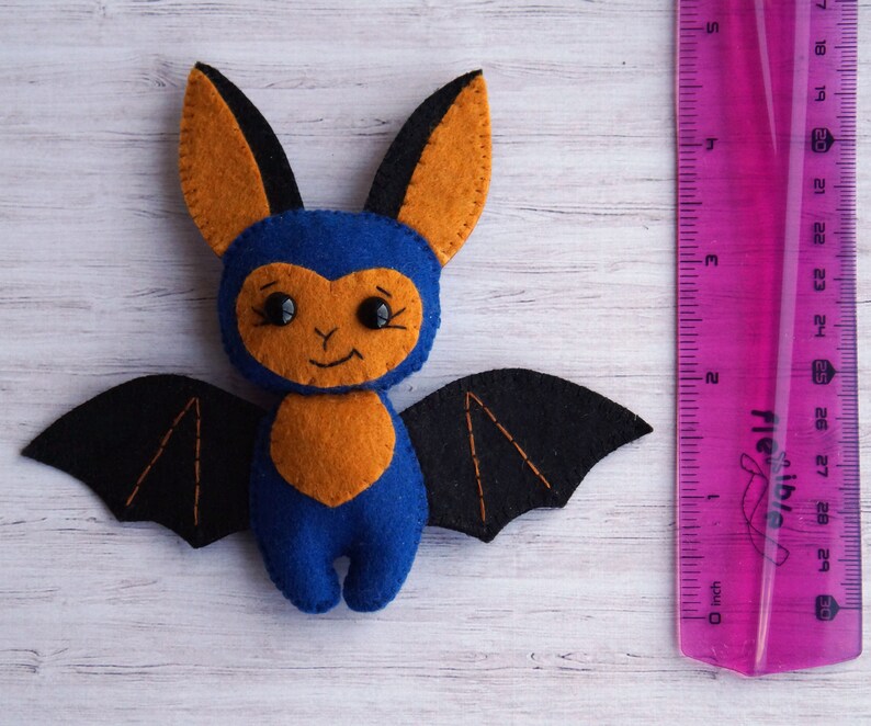 All things crafty free felt bat pattern for halloween