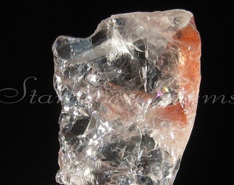 Azeztulite Earrings Trillion Stud Earrings Certificate of Authenticity Included 7mm Synergy 12 Stone! Faceted Gem Quality Azeztulite