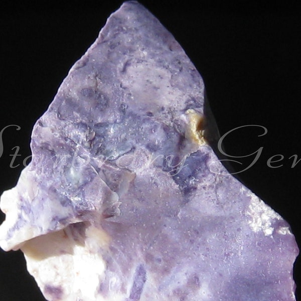 One Rare Violet Flame Opal Genuine & Natural Museum Quality Raw Rough With Certificate of Authenticity  aka Purple/Morado Opal