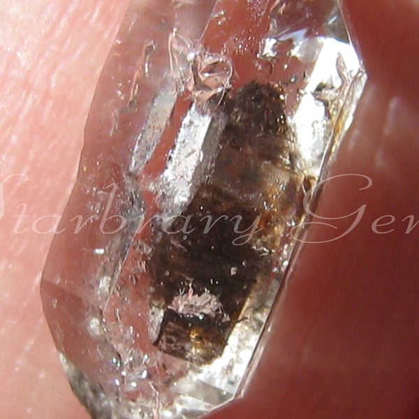 One Rare Herkimer Diamond MANIFESTATION CRYSTAL From Herkimer New York  Genuine & Natural Raw Rough A Grade Herkimer Diamond Quartz