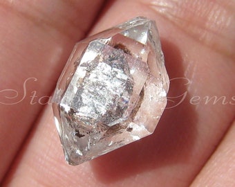 One Rare Herkimer Diamond MANIFESTATION CRYSTAL From Herkimer New York  Genuine & Natural Raw Rough A Grade Herkimer Diamond Quartz