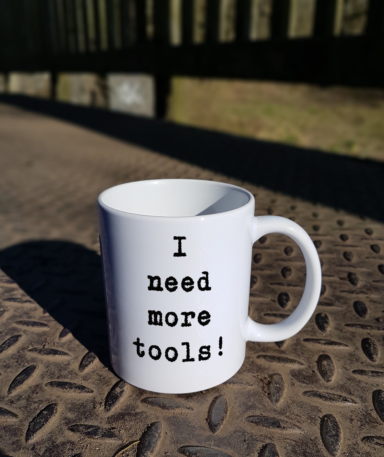 MUG I Need More Tools / Handmade in UK / Mug Gift / 11 Oz Etsy
