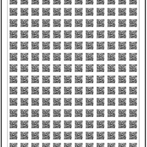 Étiquettes autocollantes à code QR personnalisées, autocollants découpés, différentes tailles, autocollant qr personnalisé, autocollant qr intelligent, inventaire qr (ordinaire ou imperméable)