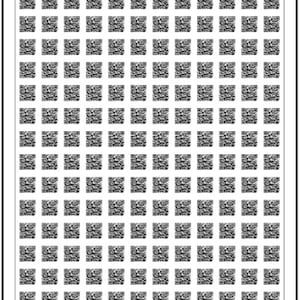 Custom QR code sticker Labels, kiss cut stickers, different sizes, Custom qr Sticker, smart qr sticker, qr inventory (regular or waterproof)
