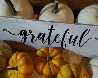 Distressed Grateful- On White